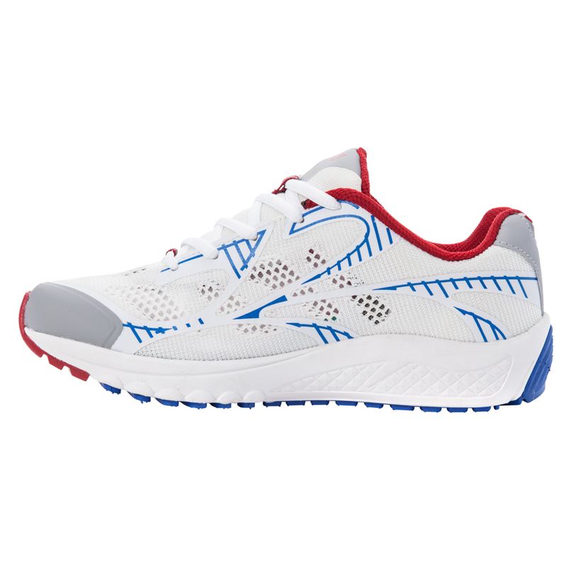 Baskets Propet One LT Femme Blanche Rouge | HZ7DW012