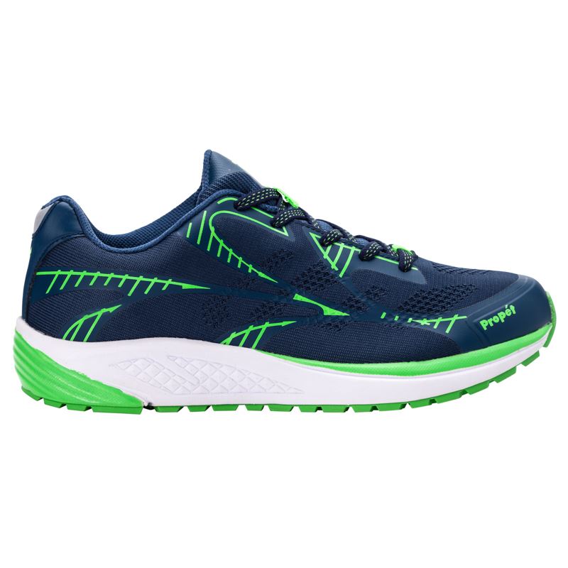 Baskets Propet One LT Femme Bleu Marine Vert Clair | vD6FvGhf