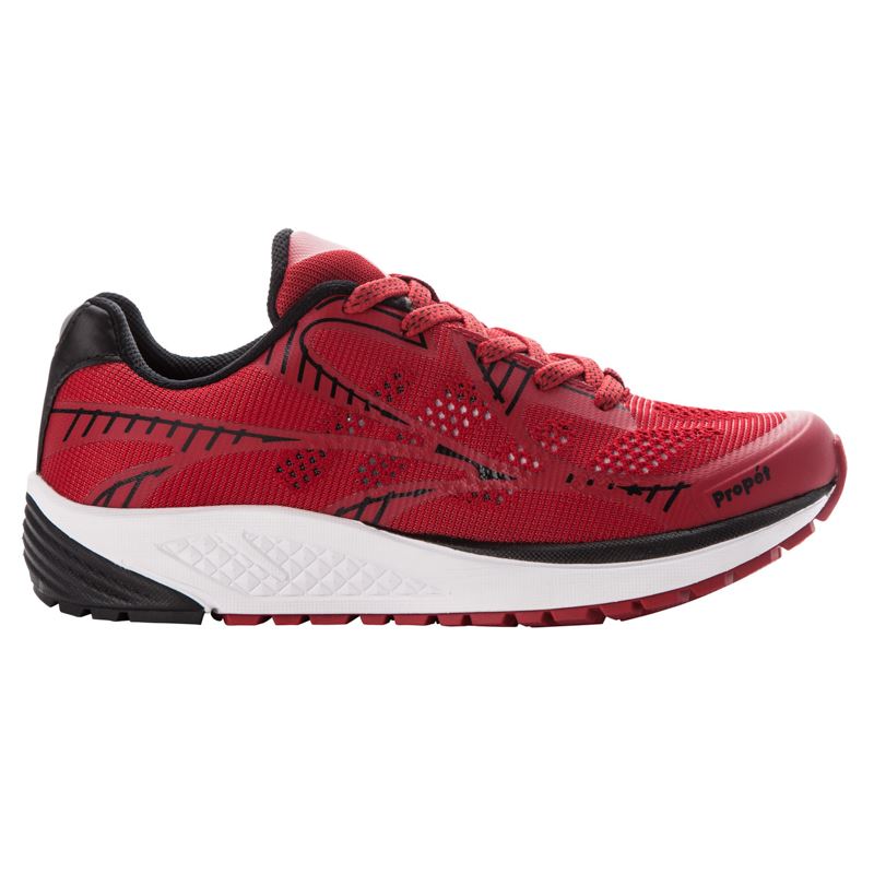 Baskets Propet One LT Femme Rouge | UfwgwTvf