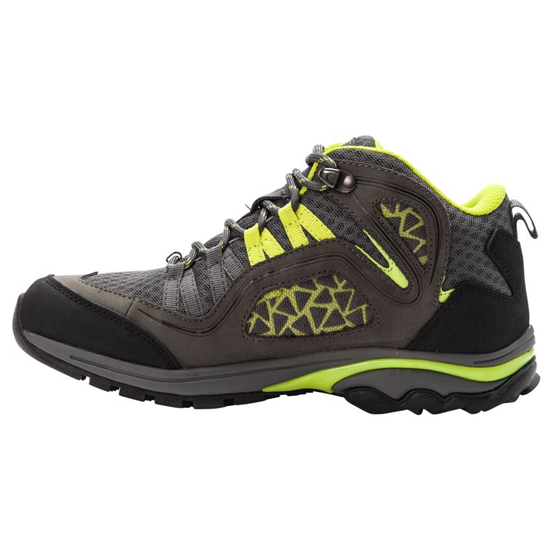 Baskets Propet Peak Femme Grise Vert Clair | GyabUgP3