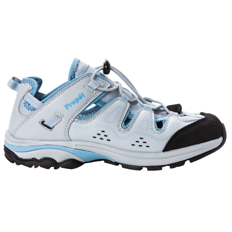 Baskets Propet Piper Femme Grise Bleu | n5jkg5RV