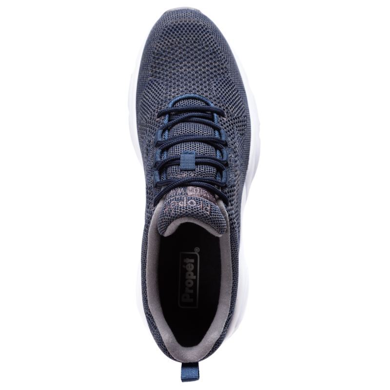 Baskets Propet Stabilité Fly Homme Bleu Marine Grise | crbHM4BB