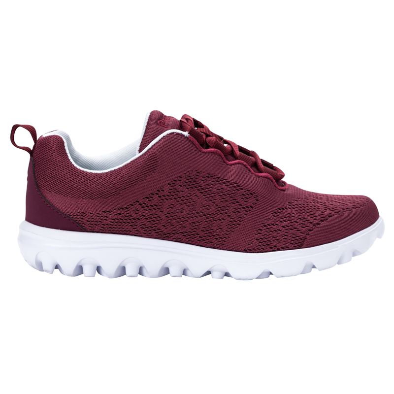 Baskets Propet TravelActiv Femme Cranberry | GkMlENr5