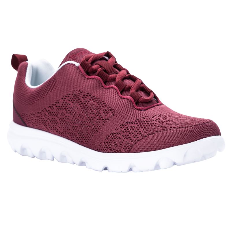 Baskets Propet TravelActiv Femme Cranberry | GkMlENr5