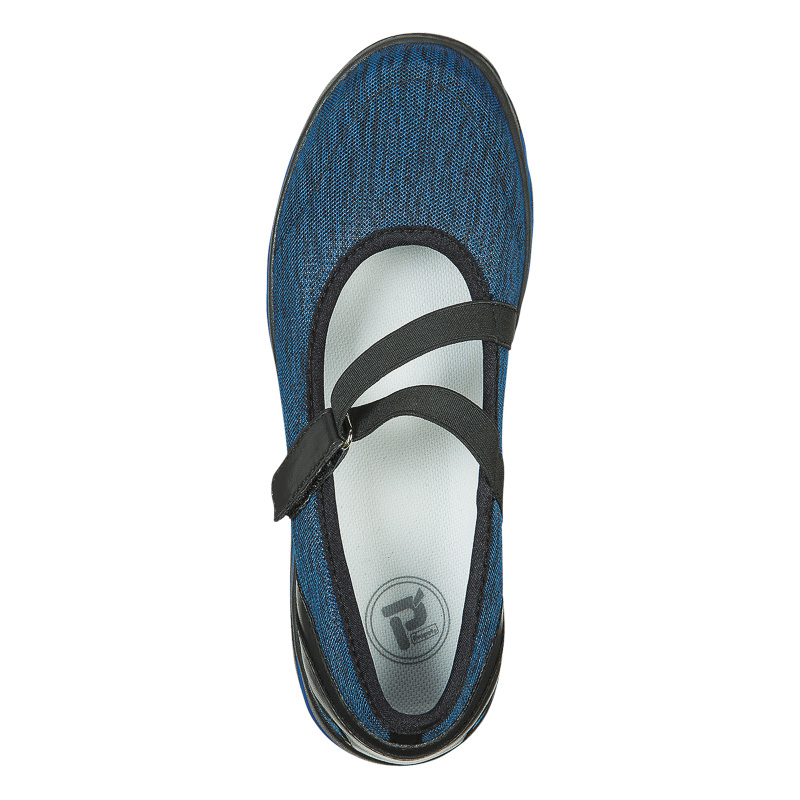 Baskets Propet TravelActiv Mary Jane Femme Noir Bleu Marine | RhlWgtfK