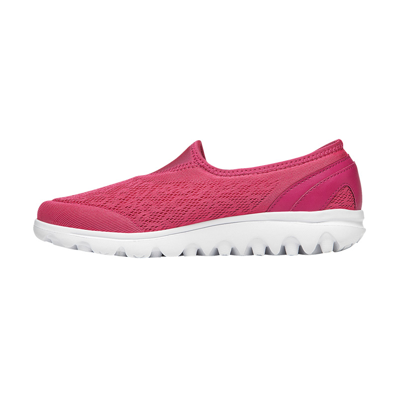 Baskets Propet TravelActive Slip-On Femme Rouge | PTWEwO02