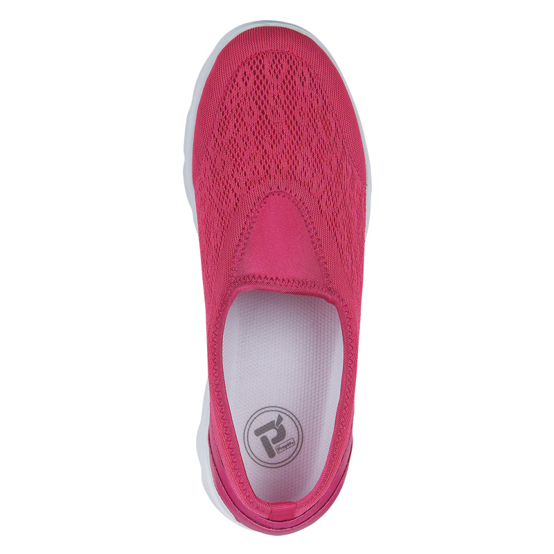 Baskets Propet TravelActive Slip-On Femme Rouge | PTWEwO02