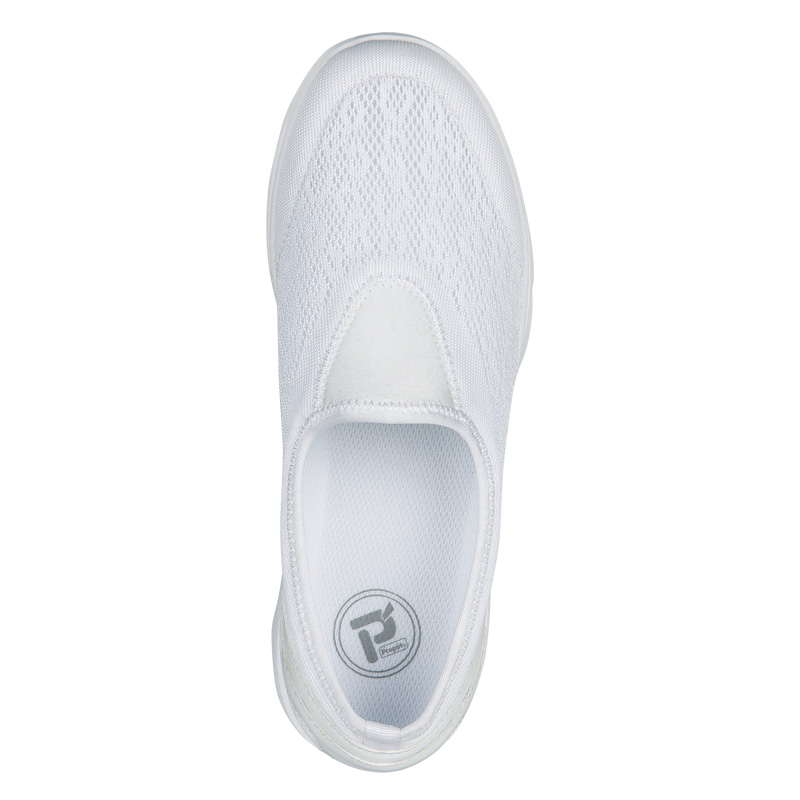 Baskets Propet TravelActive Slip-On Femme Blanche | VNluTkbu