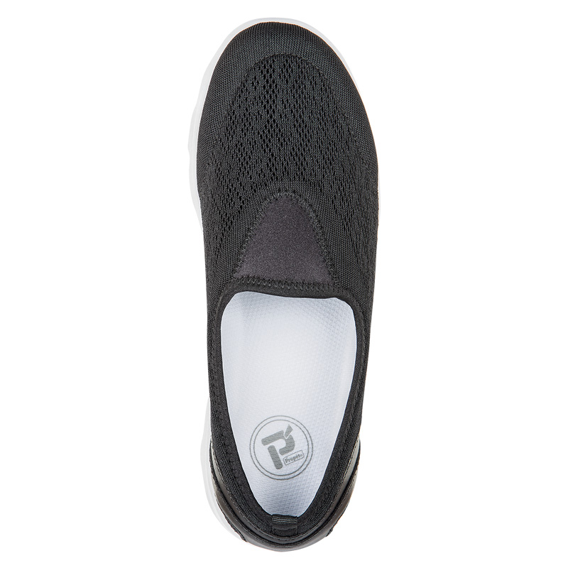 Baskets Propet TravelActive Slip-On Femme Noir | m4Ke32xx