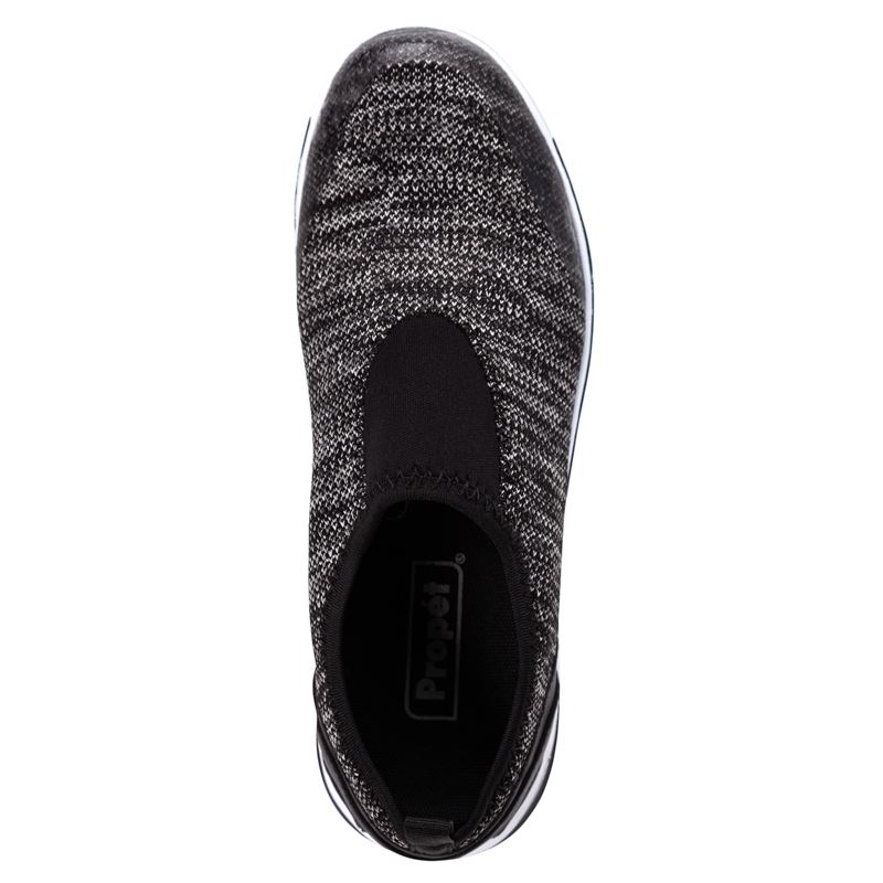 Baskets Propet TravelActive Slip-On Femme Noir | omZUQVxF