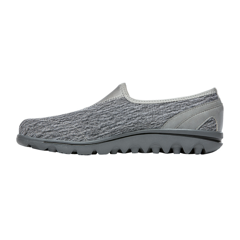 Baskets Propet TravelActive Slip-On Femme Noir Blanche | toxi6V2m