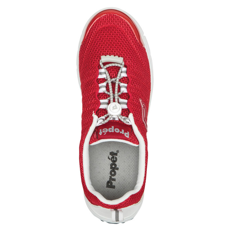 Baskets Propet TravelWalker II Femme Rouge Blanche | YHTnHS47