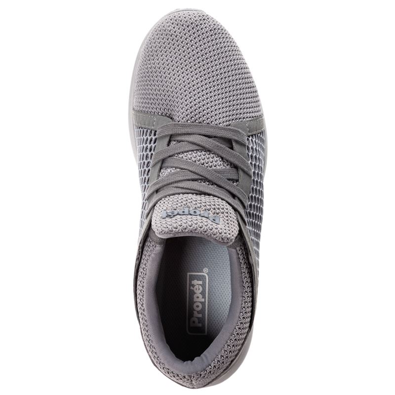 Baskets Propet Viator Dual Knit Homme Grise | 74vIO7sF