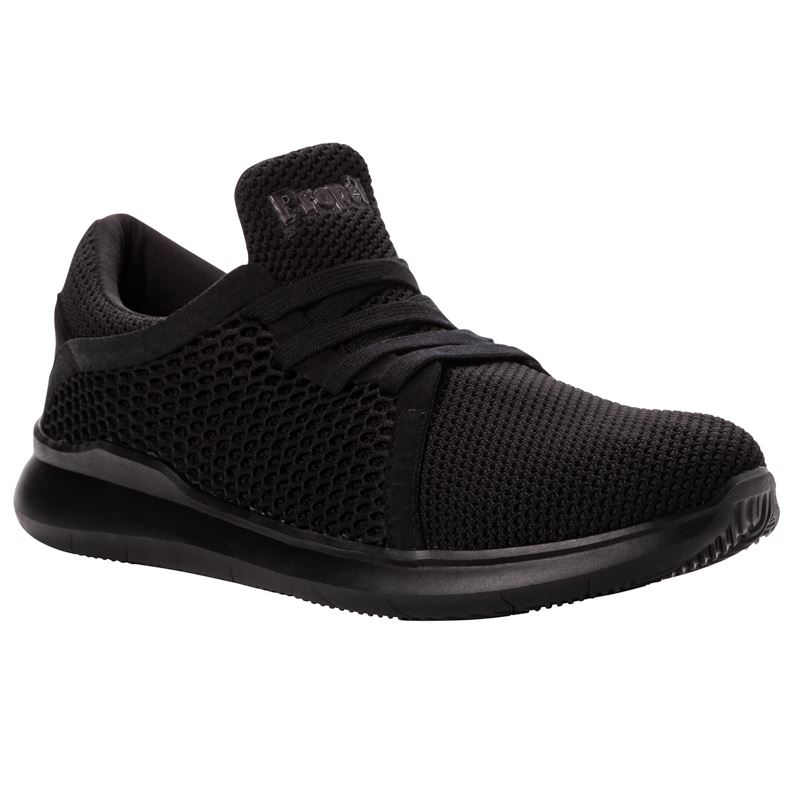 Baskets Propet Viator Dual Knit Homme Noir | dDc3Dhaz