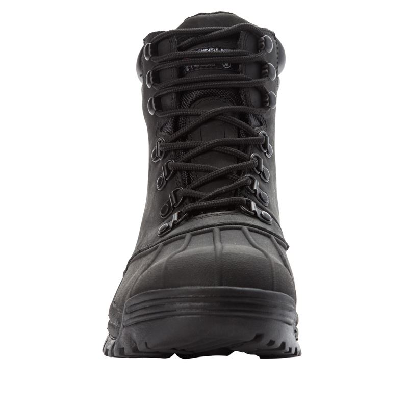 Bottes Propet Blizzard Mid Dentelle Homme Noir | JYOaANqm