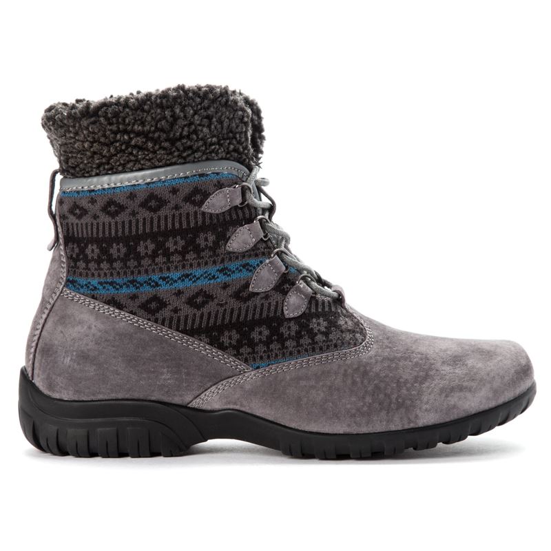 Bottes Propet Delaney Alpine Femme Grise | nowrZkc3