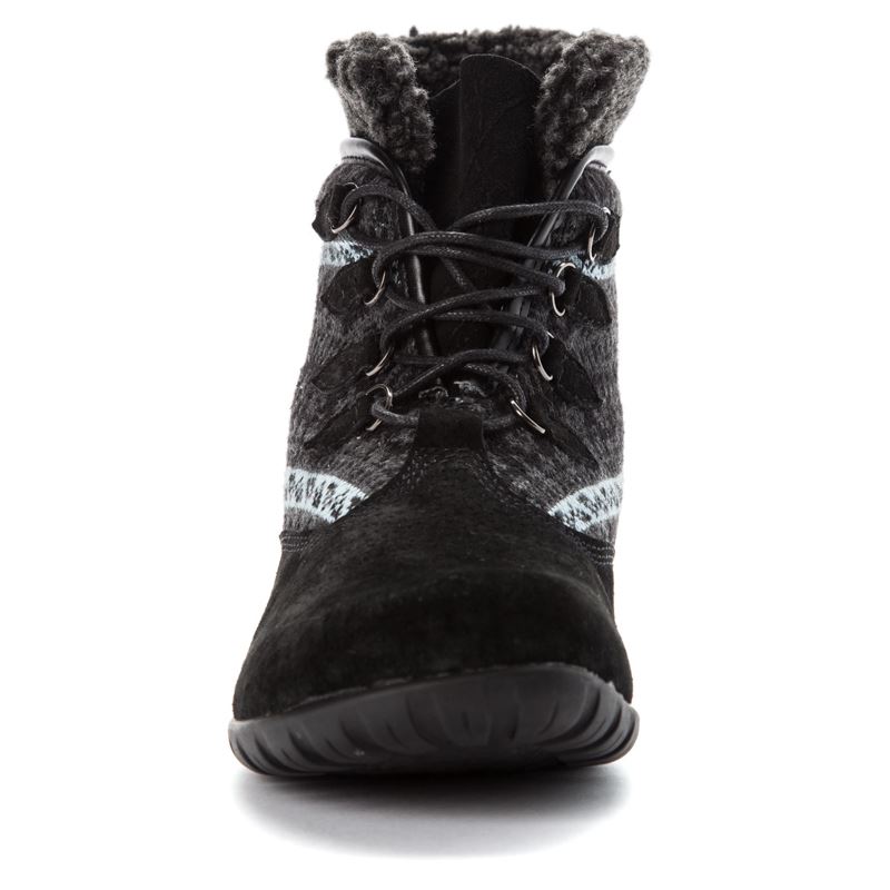 Bottes Propet Delaney Alpine Femme Noir | QUiaMza1