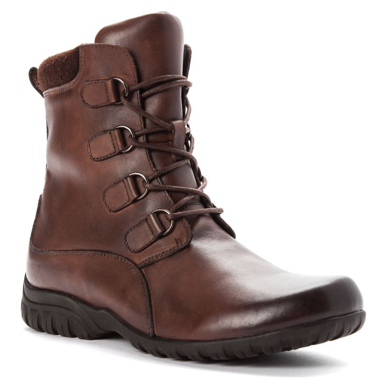 Bottes Propet Delaney Alti Femme Marron | 2wiboYb3