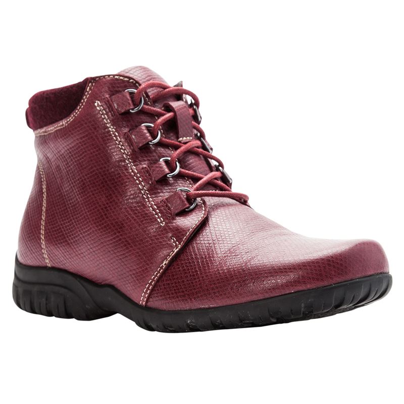 Bottes Propet Delaney Femme Bordo | 7NjPmSch