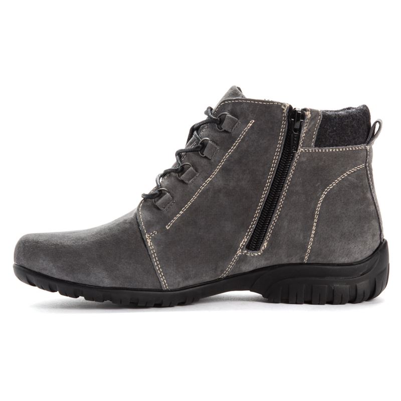 Bottes Propet Delaney Femme Grise | E8LIYdS8