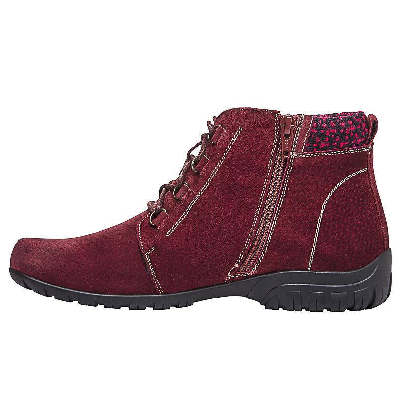 Bottes Propet Delaney Femme Rouge Foncé | 7bXQ5Q3g