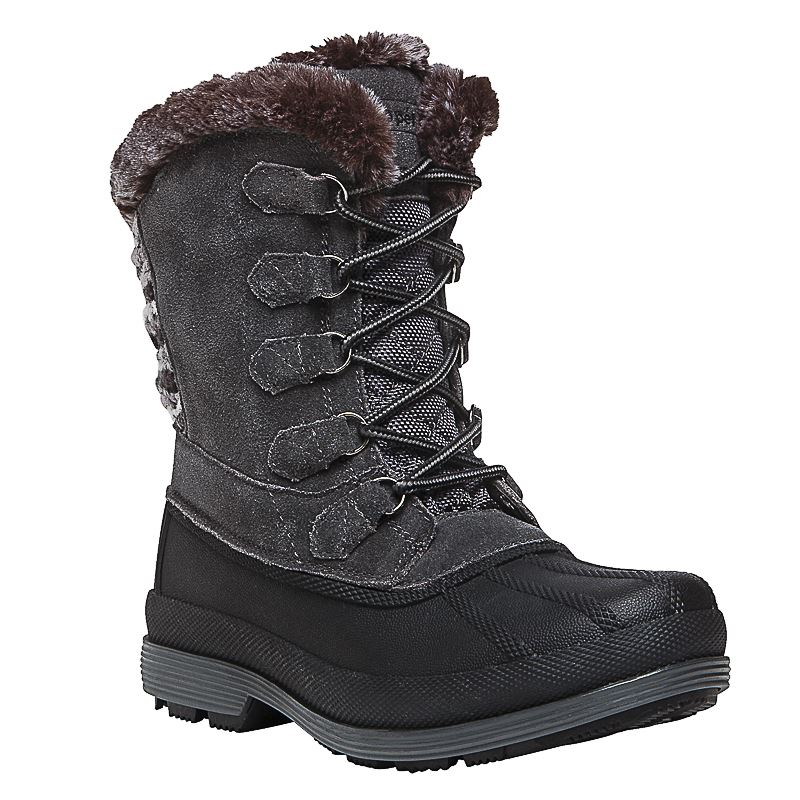 Bottes Propet Lumi Alti Dentelle Femme Grise | IWpWrrwi