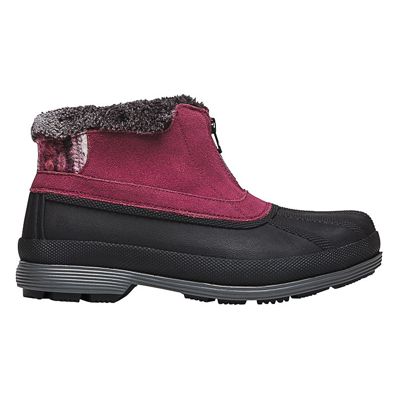 Bottes Propet Lumi Ankle Zip Femme Berry | oznVfar7