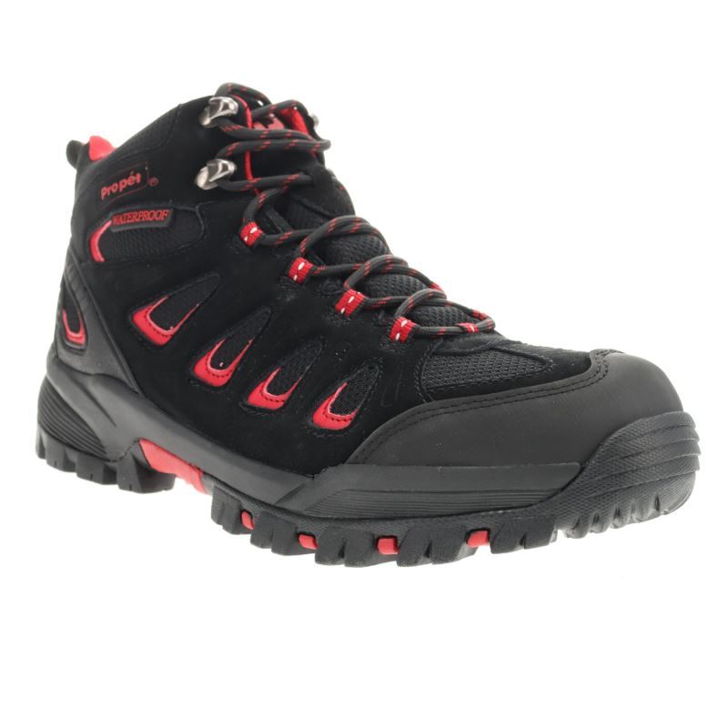 Bottes Propet Ridge Walker Homme Noir Rouge | 4a7LCQYS