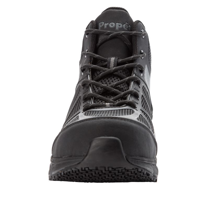 Bottes Propet Seeley Hi Homme Grise Foncé Noir | H03IoSQ3