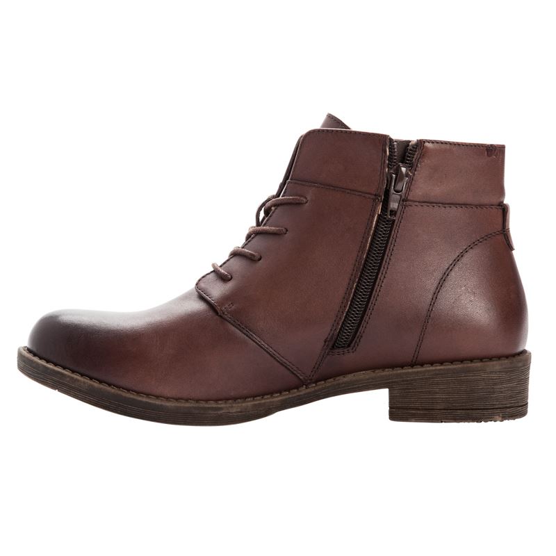 Bottes Propet Tatum Dentelle Bootie Femme Marron | ixJiwDj2