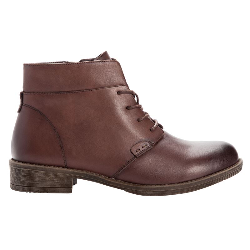 Bottes Propet Tatum Dentelle Bootie Femme Marron | ixJiwDj2