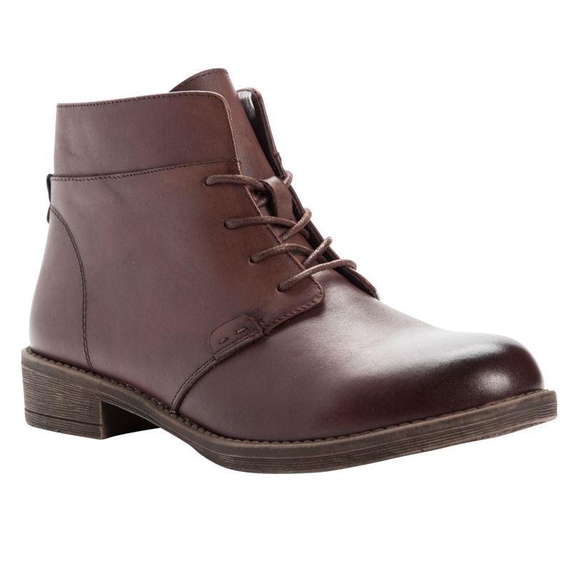 Bottes Propet Tatum Dentelle Bootie Femme Marron | ixJiwDj2