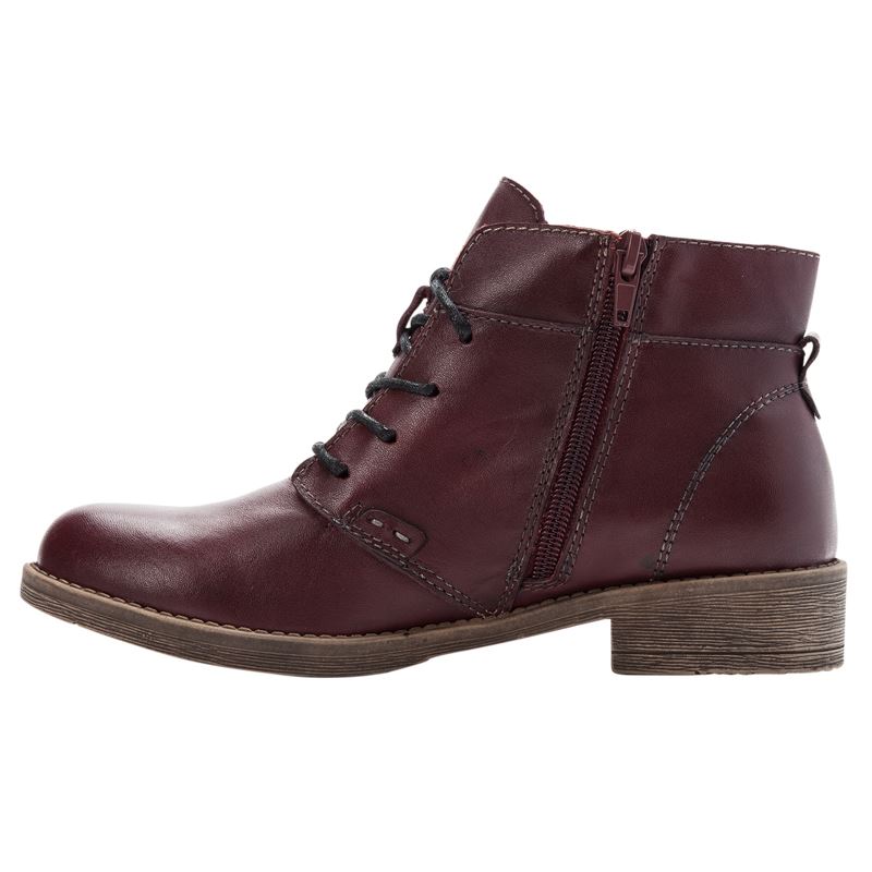 Bottes Propet Tatum Dentelle Bootie Femme Bordeaux | zJx7pkhN