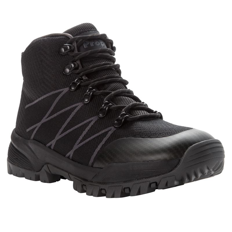 Bottes Propet Traverse Homme Noir Grise | NlUR1Wal