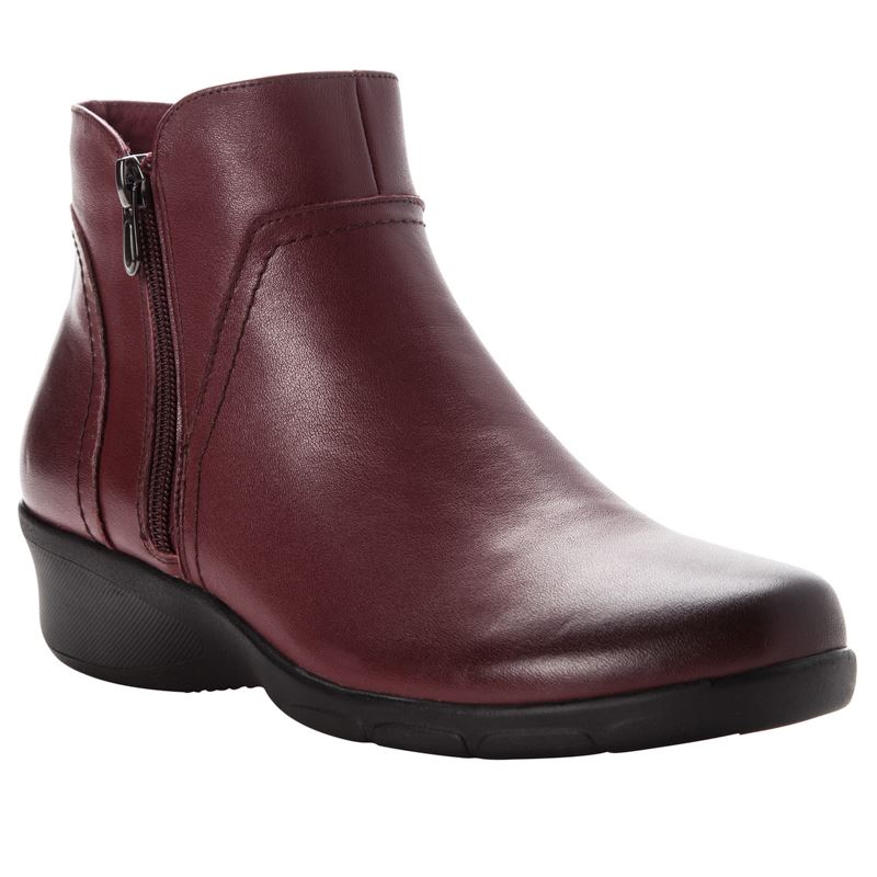 Bottes Propet Waverly Femme Bordeaux | FNZodejE