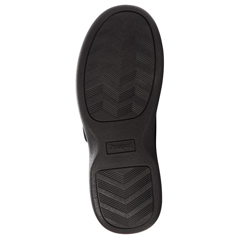 Chaussons Propet Coleman Homme Noir | WD5FR0Nh