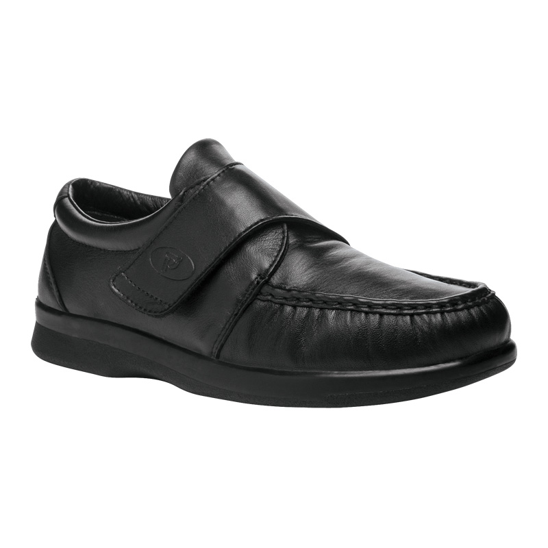 Chaussures Casual Propet Pucker Moc Homme Noir | 1NIxvCB1