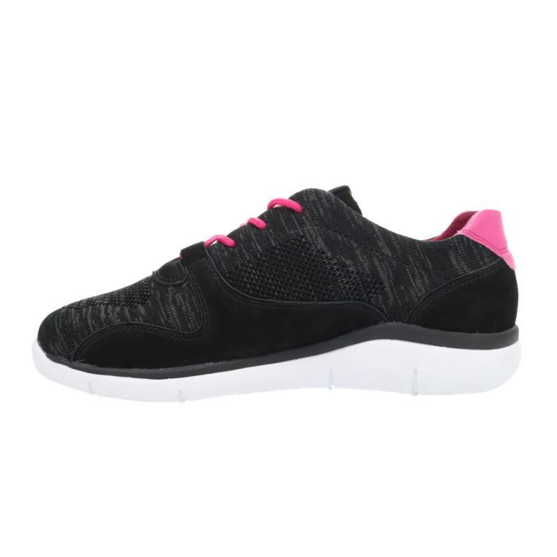 Chaussures Casual Propet Sarah Femme Noir Rose | zu0Di7g3