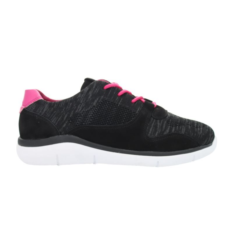 Chaussures Casual Propet Sarah Femme Noir Rose | zu0Di7g3