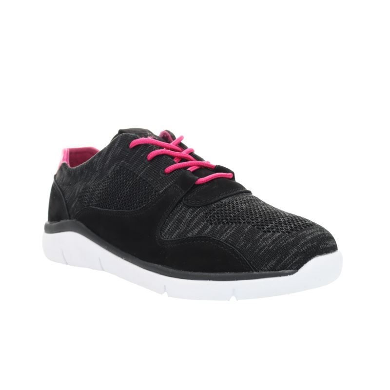 Chaussures Casual Propet Sarah Femme Noir Rose | zu0Di7g3