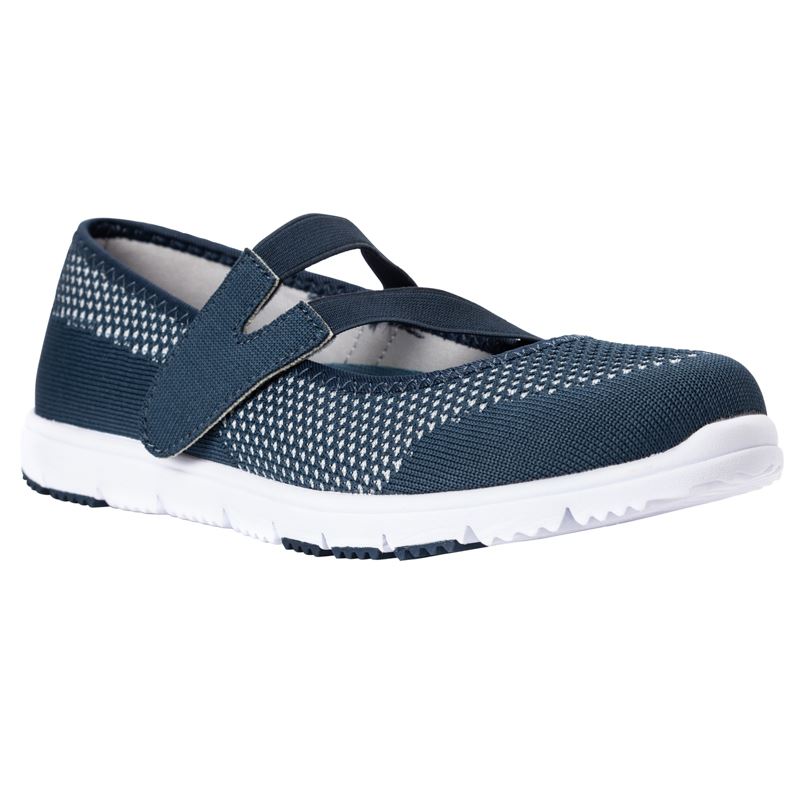 Chaussures Casual Propet TravelWalker EVO Mary Jane Femme Bleu | 2h8dUanE