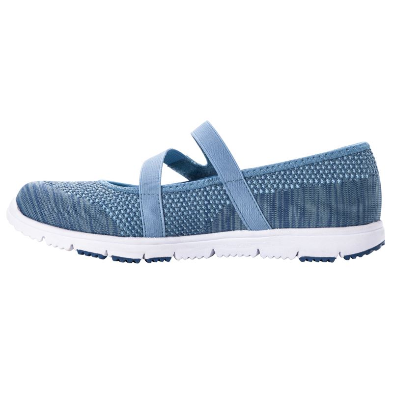 Chaussures Casual Propet TravelWalker EVO Mary Jane Femme Denim | MplqBiSl