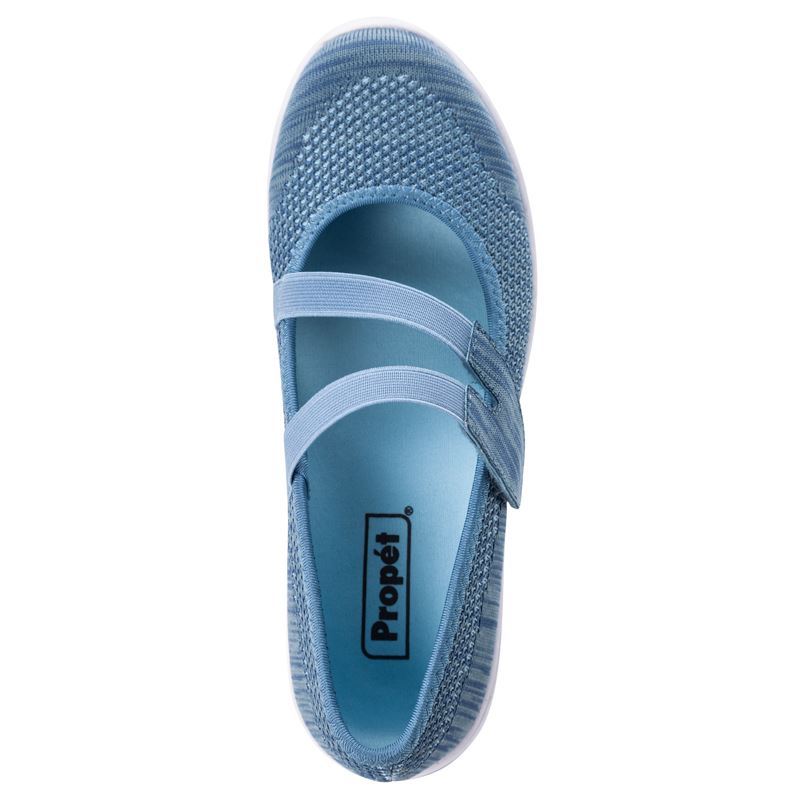 Chaussures Casual Propet TravelWalker EVO Mary Jane Femme Denim | MplqBiSl