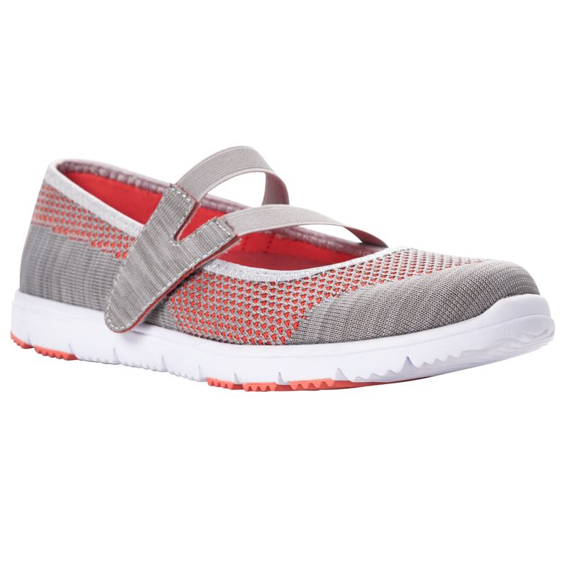 Chaussures Casual Propet TravelWalker EVO Mary Jane Femme Grise | PkiEKPFE