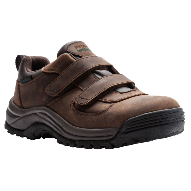 Chaussures Outdoor Propet Cliff Walker Low Brides Homme Marron | daXWgmRi