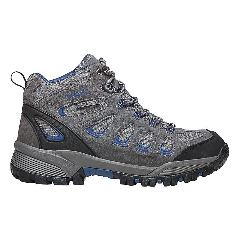 Chaussures Outdoor Propet Ridge Walker Homme Grise Bleu | CfWekn6e