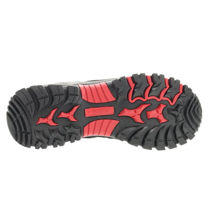 Chaussures Outdoor Propet Ridge Walker Homme Noir Rouge | pZINvbfX