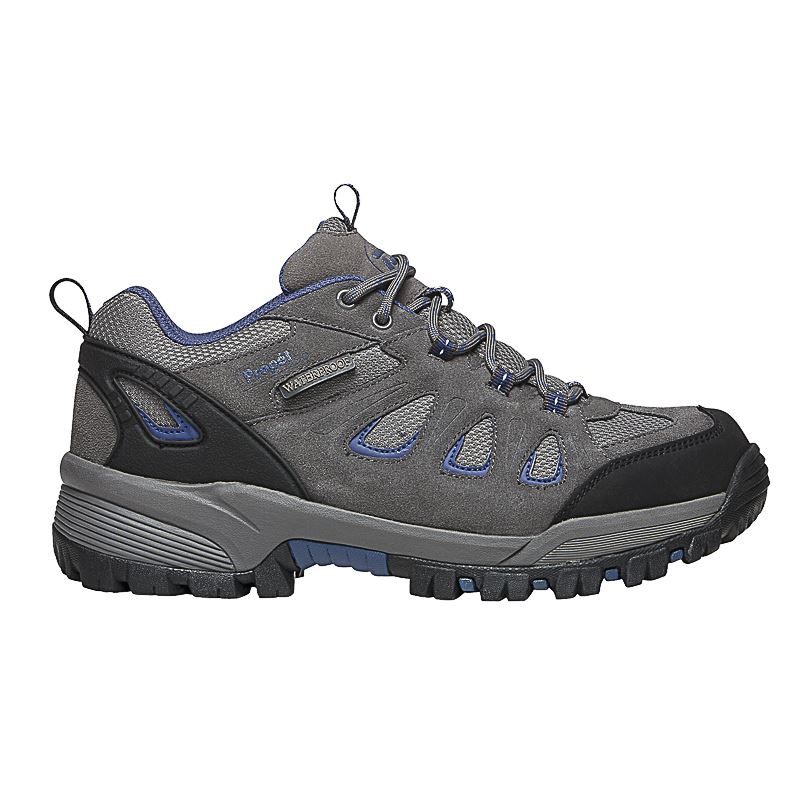 Chaussures Outdoor Propet Ridge Walker Low Homme Grise Bleu | UvQqMXuB