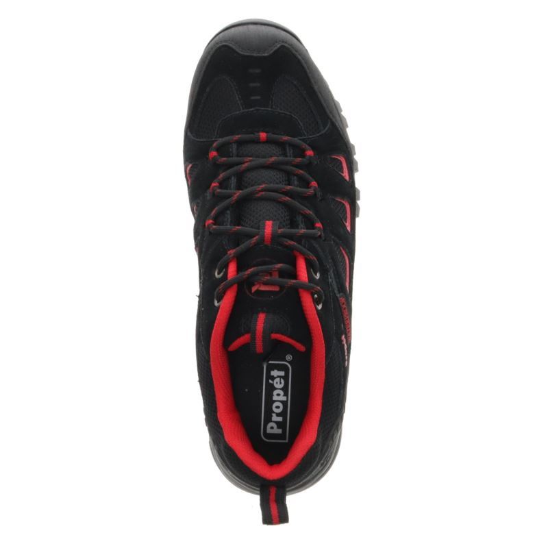 Chaussures Outdoor Propet Ridge Walker Low Homme Noir Rouge | r2HZrJyh