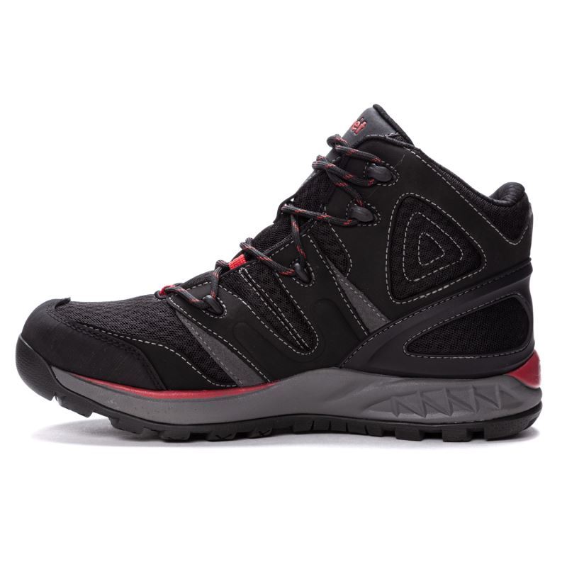 Chaussures Outdoor Propet Veymont Homme Noir Rouge | V4Uw0m43